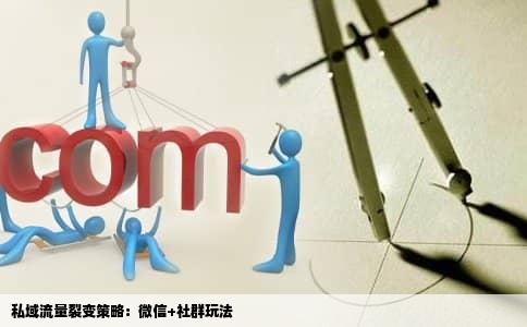 私域流量裂变策略：微信+社群玩法