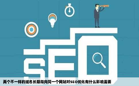两个不一样的域名长期指向同一个网站对SEO优化有什么影响需要