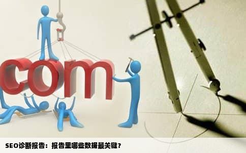 SEO诊断报告：报告里哪些数据最关键？