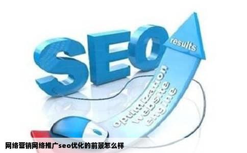 网络营销网络推广seo优化的前景怎么样