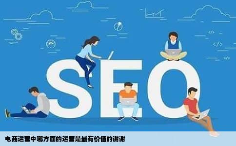 电商运营中哪方面的运营是最有价值的谢谢