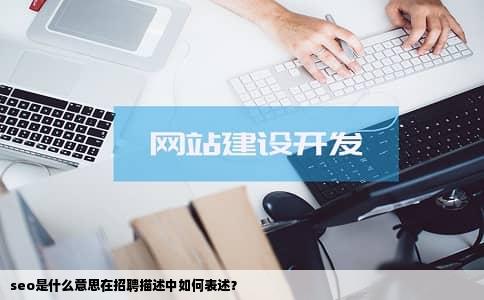 seo是什么意思在招聘描述中如何表述？