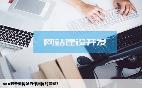 seo对各类网站的作用何时显现？