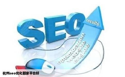 杭州seo优化那家平台好