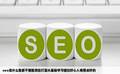 seo是什么我都不懂我现在打算从基础学习哪位好心人推荐点好的