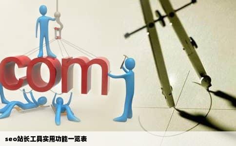 seo站长工具实用功能一览表