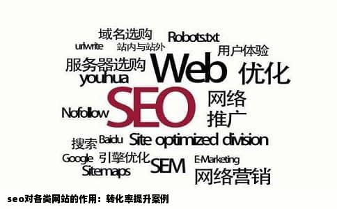 seo对各类网站的作用：转化率提升案例