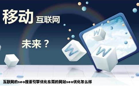 互联网的seo搜索引擎优化东莞的网站seo优化怎么样