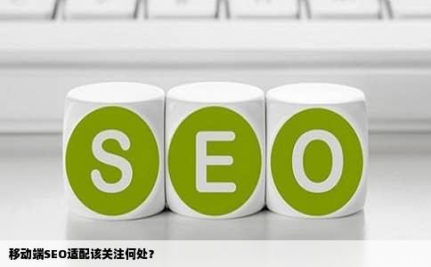 移动端SEO适配该关注何处？