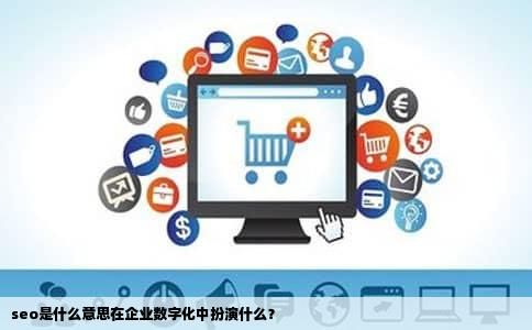 seo是什么意思在企业数字化中扮演什么？