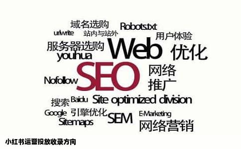 小红书运营投放收录方向