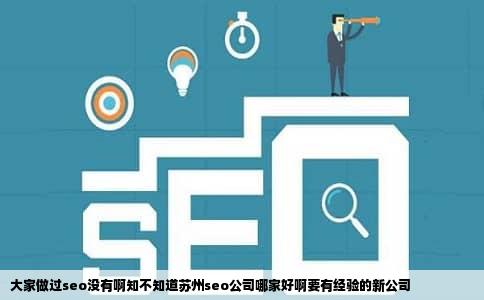 大家做过seo没有啊知不知道苏州seo公司哪家好啊要有经验的新公司
