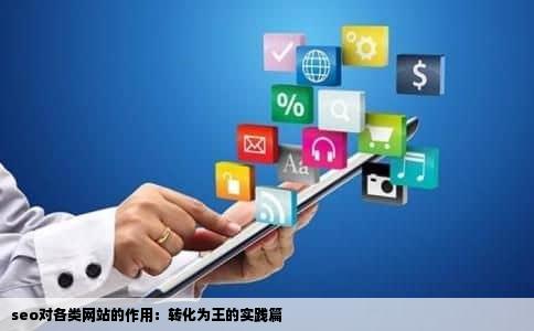 seo对各类网站的作用：转化为王的实践篇