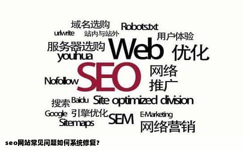 seo网站常见问题如何系统修复？