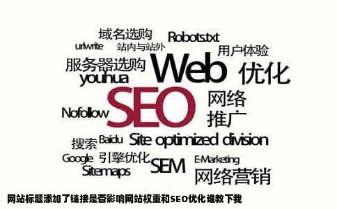 网站标题添加了链接是否影响网站权重和SEO优化谁教下我